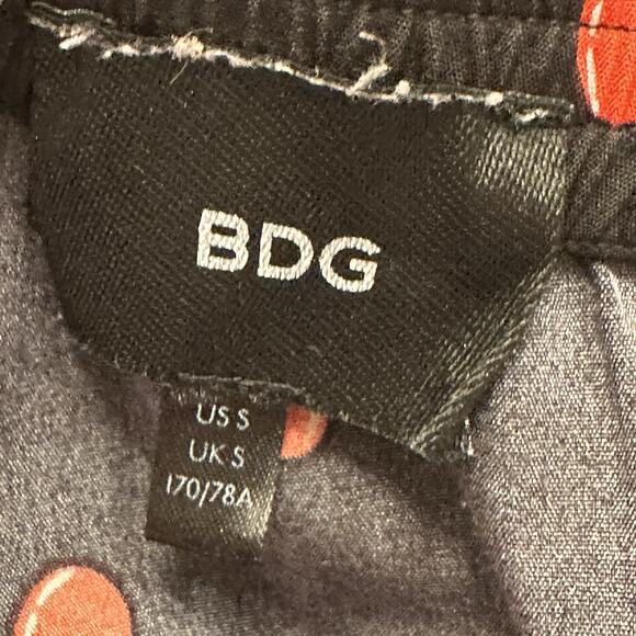 BDG Men’s S Cherry Print‎ Boxer Shorts Black Lounge Urban Outfitters Y2K - Picture 10 of 14